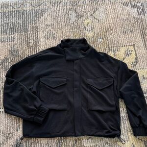 Yogalicious soft lite scuba jacket Casual Utility Jacket